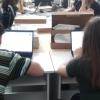 gli studenti installano il software necessario sulla macchina appena realizzata, caricandolo tramite collegamento wi-fi