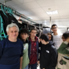 I ragazzi durante le attività nei laboratori ENEA