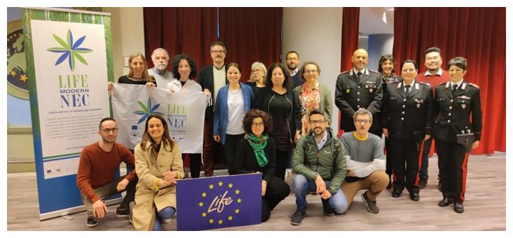 Foto dei partecipanti alla CONFERENZA NAZIONALE LIFE MODERn(NEC)