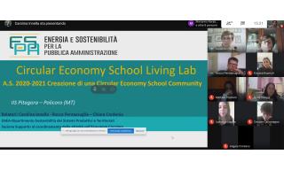 Locandina Lancio Circular Economy School LivingLab