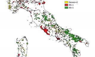 schema di previsione impatto inquinamento sulla salute al 2050